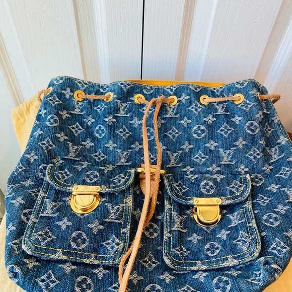 Louis Vuitton Rucksack Denim Backpack